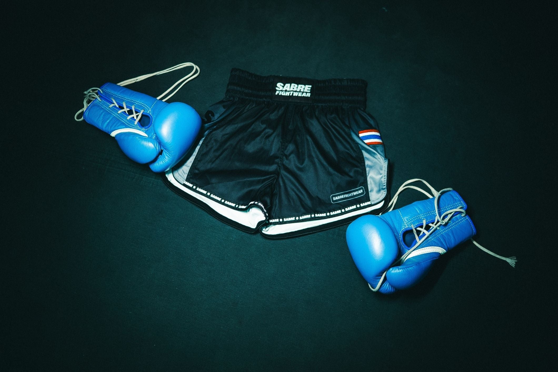 Women's Muay Thai Short's - Black Ombre