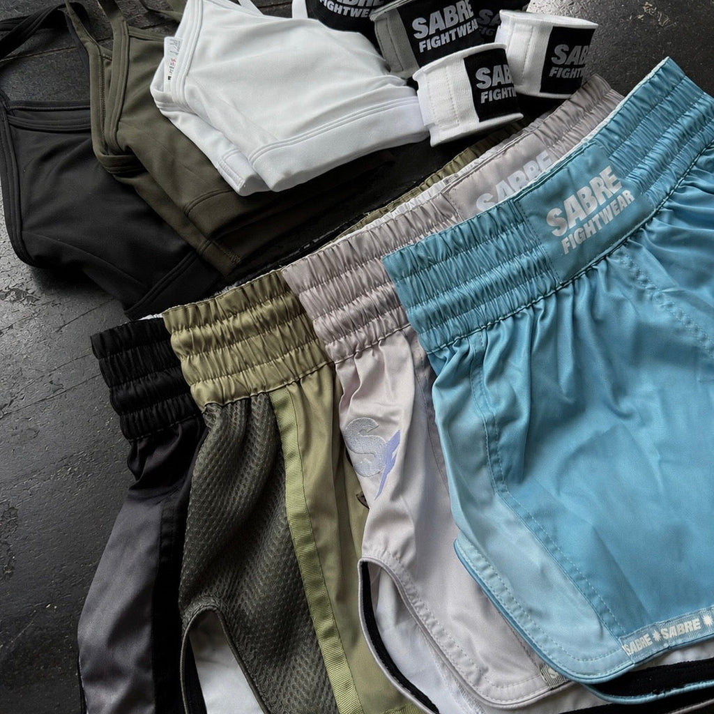 Women's Muay Thai Shorts - Khaki